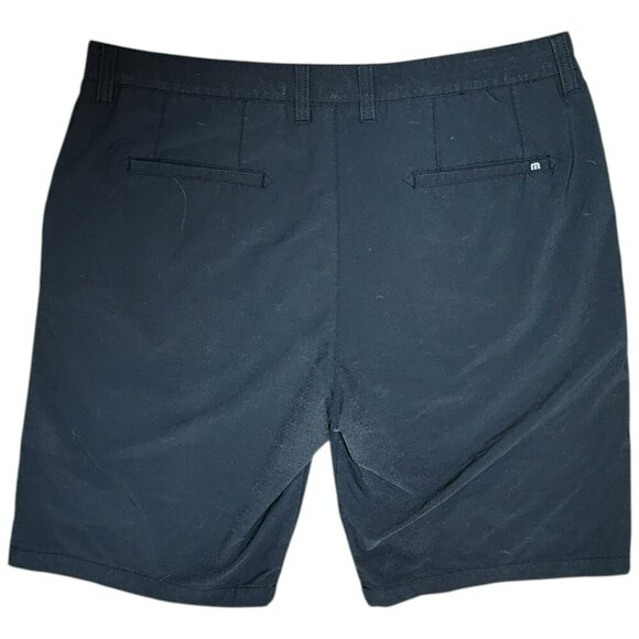 Travis Mathew Men's Black Shorts Size 38 Performance Stretch Golf Casual - Picture 2 of 7